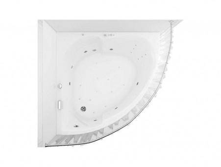 Карниз для Ванны «Aquanet» Fregate Полукруглый 120х120 (00179493)