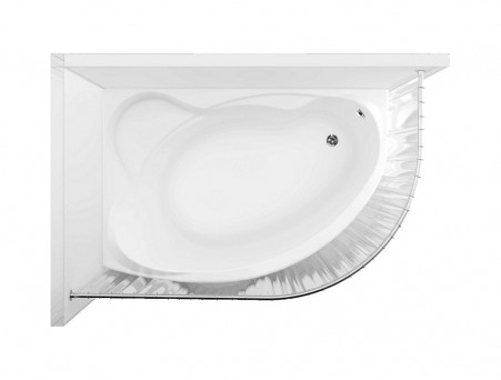 Карниз для Ванны «Aquanet» Mayorca Полукруглый 150х100 (00162369)