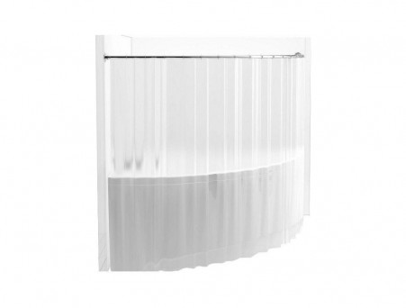 Карниз для Ванны «Aquanet» Santiago Полукруглый 160х160 (00169481)