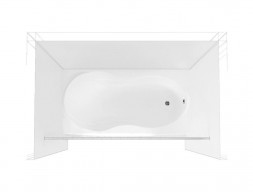 Карниз для Ванны «Aquanet» Прямой 120 (00198745)