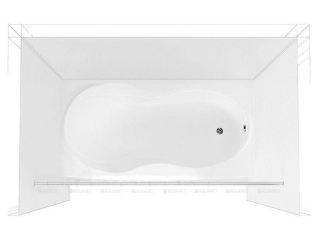 Карниз для Ванны «Aquanet» Прямой 150 (00156494)