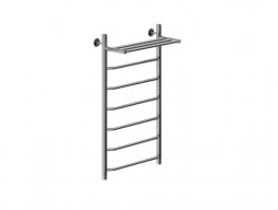 Полотенцесушитель Водяной «Aquanet» Fiona, с Полкой 1000x500, Хром (00266742)
