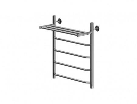 Полотенцесушитель Водяной «Aquanet» Fiona, с Полкой 600x400, Хром (00266739)