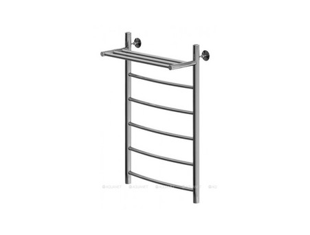 Полотенцесушитель Водяной «Aquanet» Romeo, с Полкой 800x500, Хром (00266729)