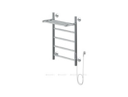 Полотенцесушитель Электрический «Aquanet» Mauro 60х40 ТЭН Справа , с Полкой (00282005)