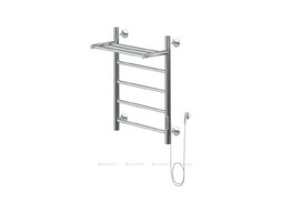 Полотенцесушитель Электрический «Aquanet» Mauro 60х50 ТЭН Справа , с Полкой (00282006)
