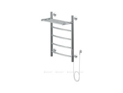 Полотенцесушитель Электрический «Aquanet» Romeo 60х40 ТЭН Справа, с Полкой (00281989)