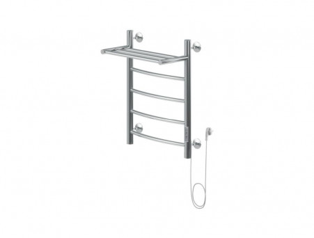 Полотенцесушитель Электрический «Aquanet» Romeo 60х50 ТЭН Справа, с Полкой (00281990)