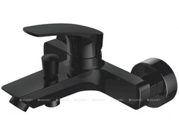 Смеситель для Ванны «Aquanet» Static Black с Душем (AF330-20B)
