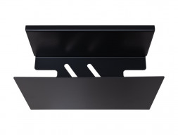 Полка «Aquanet» Магнум 20x120 Черная Матовая (00274190)