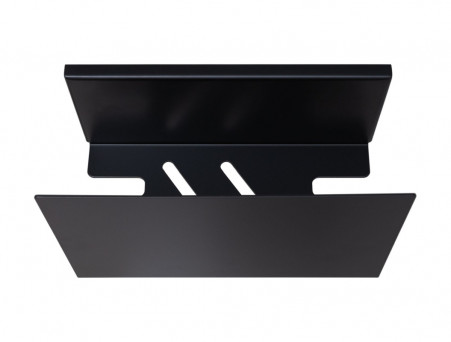 Полка «Aquanet» Магнум 20x120 Черная Матовая (00274190)