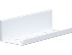 Полка «Aquanet» Магнум 30x80 Белая Матовая, Открытая (00302236)