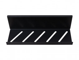 Полка «Aquanet» Магнум 30x80 Черная Матовая, Открытая (00302224)