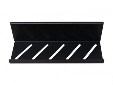 Полка «Aquanet» Магнум 30x80 Черная Матовая, Открытая (00302224)