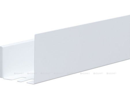 Полка «Aquanet» Магнум 40x12 Белая Матовая (00302230)