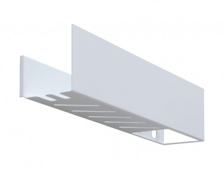 Полка «Aquanet» Магнум 50x12 Белая Матовая, с Крючками (00302232)