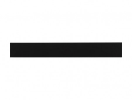 Полка «Aquanet» Магнум 90x12 Черная Матовая, с Крючками (00302222)