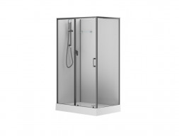 Душевая Кабина «Aquanet» Passion EVO 120L Black 120x80 (00282012)