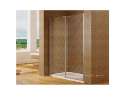 Душевая Дверь «Aquanet» Cinetic 170 AE12-N-80H190U-CT + AE12-F-90H190U-CT, Прозрачное Стекло (00254240)