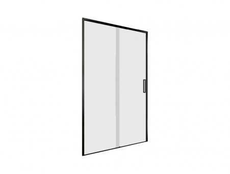 Душевая Дверь «Aquanet» Pleasure Evo 110 AE65-N110-BT, Черный Профиль, Прозрачное Стекло (00312535)