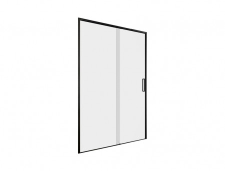 Душевая Дверь «Aquanet» Pleasure Evo 120 AE65-N120-BT, Черный Профиль, Прозрачное Стекло (00312537)