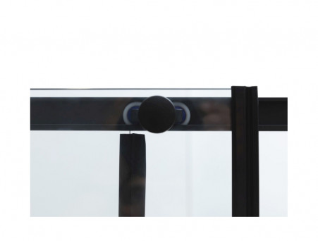 Душевая Дверь «Aquanet» Pleasure Evo 140 AE65-N140-BT, Черный Профиль, Прозрачное Стекло (00312541)