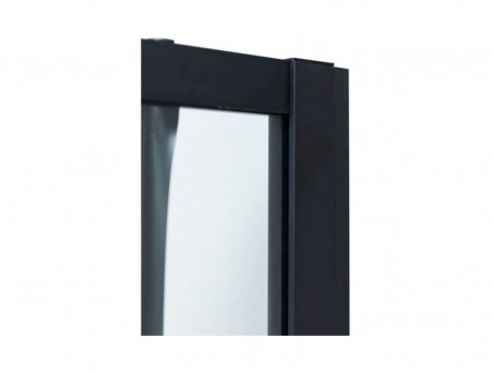 Душевая Дверь «Aquanet» Pleasure Evo 140 AE65-N140-BT, Черный Профиль, Прозрачное Стекло (00312541)