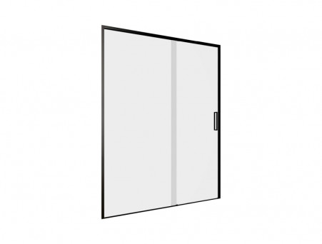 Душевая Дверь «Aquanet» Pleasure Evo 140 AE65-N140-BT, Черный Профиль, Прозрачное Стекло (00312541)