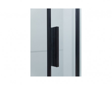 Душевая Дверь «Aquanet» Pleasure Evo 140 AE65-N140-BT, Черный Профиль, Прозрачное Стекло (00312541)