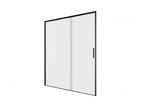 Душевая Дверь «Aquanet» Pleasure Evo 150 AE65-N150-BT, Черный Профиль, Прозрачное Стекло (00312543)