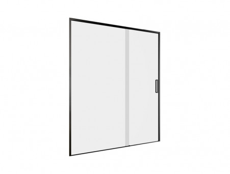 Душевая Дверь «Aquanet» Pleasure Evo 150 AE65-N150-BT, Черный Профиль, Прозрачное Стекло (00312543)