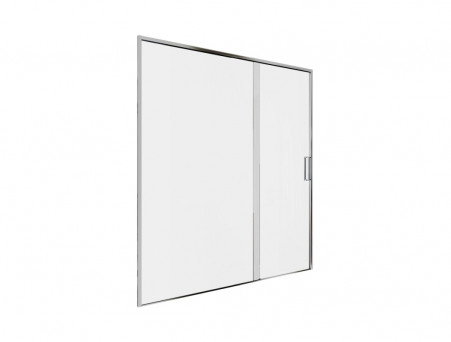 Душевая Дверь «Aquanet» Pleasure Evo 160 AE65-N160-CT, Хром Профиль, Прозрачное Стекло (00312544)