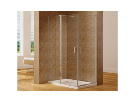 Душевой Уголок «Aquanet» Cinetic 120x80 AE12-N-120H190U-CT + AE12-N-80H190U-CT, Прозрачное Стекло (00254237)