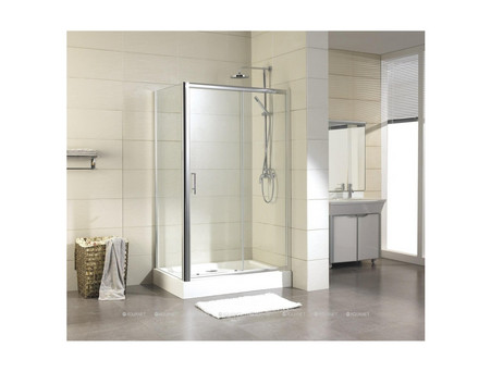 Душевой Уголок «Aquanet» Delta 160x80 NPE1131 1600800, Прозрачное Стекло (00273608)