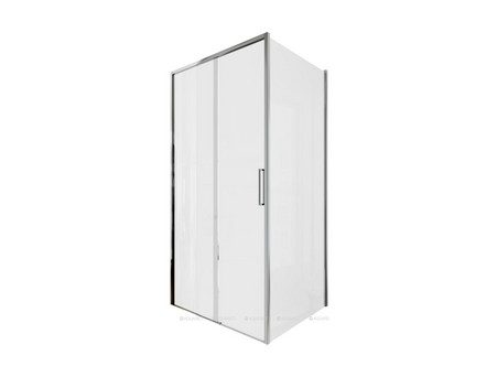 Душевой Уголок «Aquanet» Pleasure Evo 100x90 AE65-100x90-CT, Хром Профиль, Прозрачное Стекло (00324116)