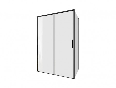 Душевой Уголок «Aquanet» Pleasure Evo 130x90 AE65-130x90-BT, Черный Профиль, Прозрачное Стекло (00324137)