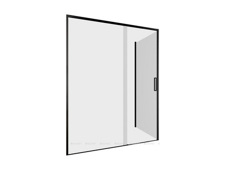 Душевой Уголок «Aquanet» Pleasure Evo 150x80 AE65-150x80-BT, Черный Профиль, Прозрачное Стекло (00324141)