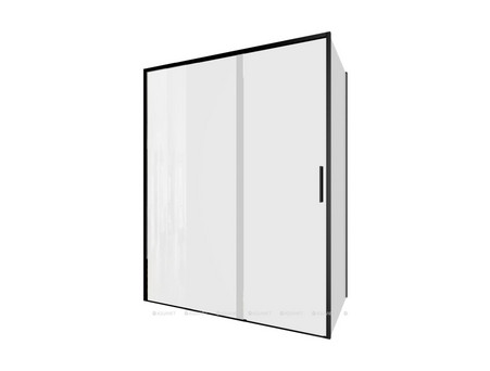 Душевой Уголок «Aquanet» Pleasure Evo 150x80 AE65-150x80-BT, Черный Профиль, Прозрачное Стекло (00324141)