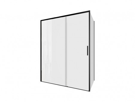 Душевой Уголок «Aquanet» Pleasure Evo 150x90 AE65-150x90-BT, Черный Профиль, Прозрачное Стекло (00324142)