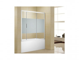 Шторка на Ванну «Aquanet» Practic AE10-B-150H150U-CP, Прозрачное Стекло (00243611)