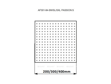 Верхний Душ «Aquanet» Passion AF301-84-SXL (00242983)
