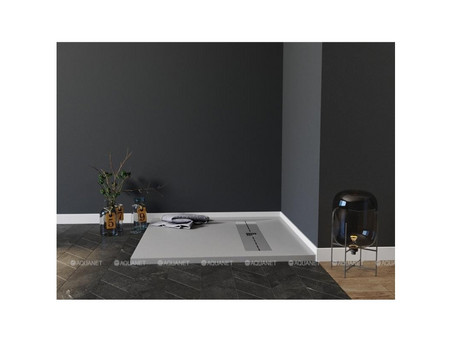 Душевой Поддон «Aquanet» Delight 90х90, Серый (00258882)