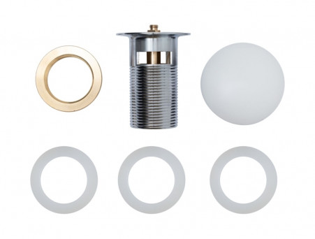 Донный Клапан «Aquanet» Белый Матовый (00333928)