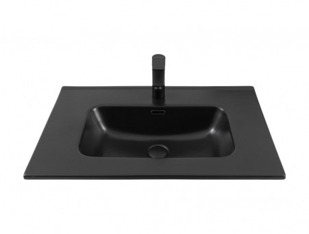 Раковина «Aquanet» Flat 70 Черная Матовая (00329254)