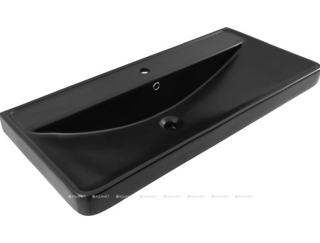 Раковина «Aquanet» Ирис 100 Черная Матовая (00329251)