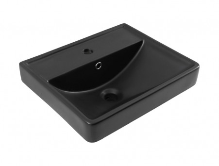 Раковина «Aquanet» Ирис 50 Черная Матовая (00329246)
