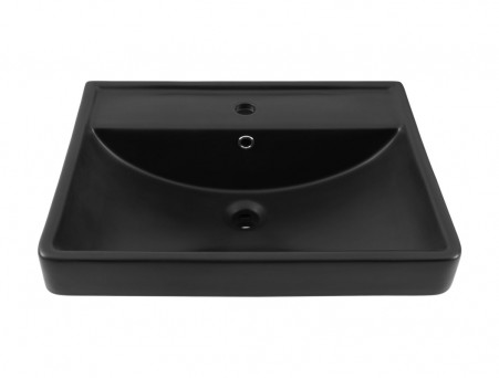 Раковина «Aquanet» Ирис 60 Черная Матовая (00329247)