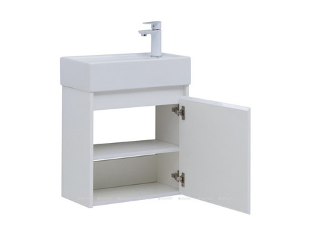 Мебель для Ванной «Aquanet» Nova Lite 50, Белый Глянец, с Дверецей (00302531)