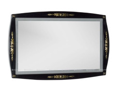 Зеркало «Aquanet» Виктория 120 Черный, Золото (00183927)