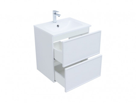 Тумба с Раковиной «Aquanet» Арт 60, Белый Матовый (00313254)